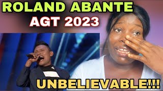 You won’t believe Roland Abante’s INCREDIBLY VOICE | Auditions | AGT 2023 REACTION