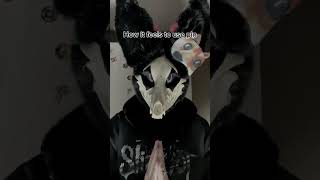 How it feels to use pin #furry #fursuit