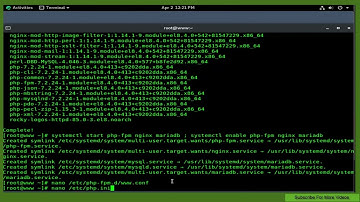How To Install Laravel PHP Framework on Rocky Linux 8