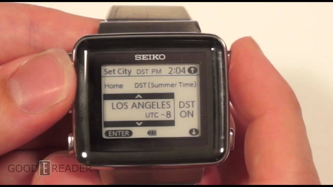 stave Syge person Valg SEIKO Spirit SBPA003 e-Ink Watch Review - YouTube