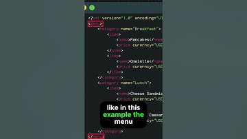 What Is XML 📄? #programming #data #developer #coding #computerscience #xml #sql #coder #fyp #fypage