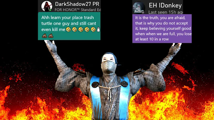 THE MOST TOXIC PEOPLE EVER [For Honor]