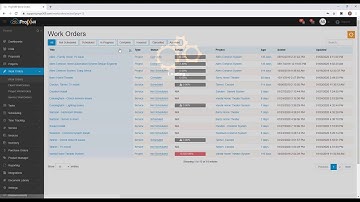 Schedule a Work Order
