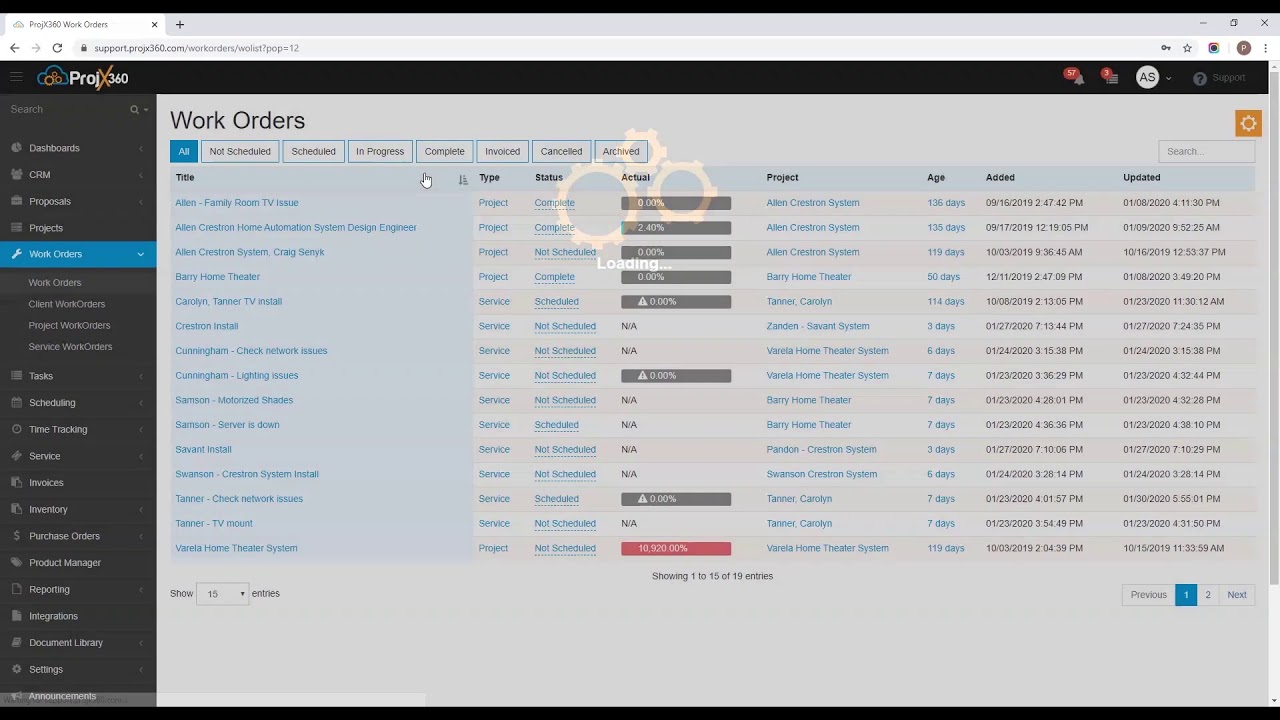 Schedule a Work Order - YouTube