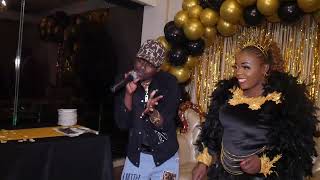 KENNY BIZZOH MKAMBA INTERNATIONAL PERFORMING AT JUSTINA SYOKAU'S BIRTHDAY PARTY 