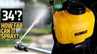 Dewalt Battery Powered Backpack Sprayer by How I Did It 41,397 views 1 year ago 6 minutes, 15 seconds
