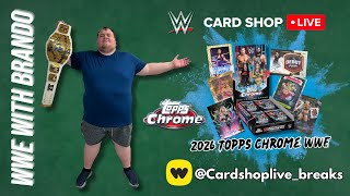 WWE Topps Chrome Hobby and BD Case Break !3 with Brando! 04/12/2026