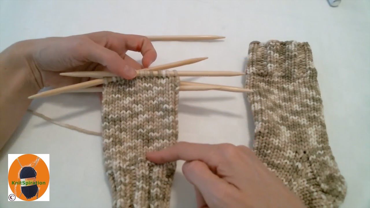Wie Lang Soll Der Schaft Bei Socken Stricken www.youtube.com