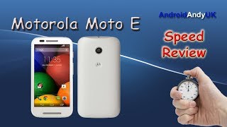 Motorola Moto E Speed Review