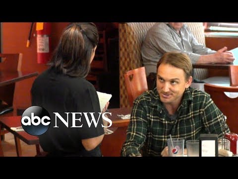 Male patron harasses his waitress at a diner | What Would You Do? | WWYD