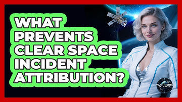 What Prevents Clear Space Incident Attribution?
