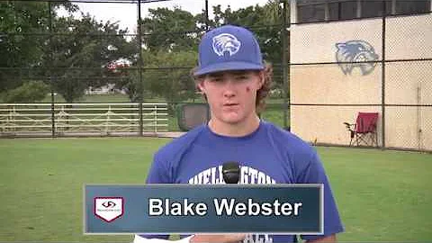 Blake Webster SS/3B Wellington Baseball