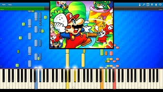 Super Mario Bros. 2 - Overworld Theme Synthesia Resimi