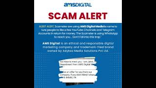 SCAM ALERT Profile