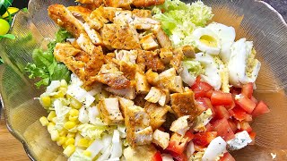 How to prepare the best chicken salad #you must try/@Roselyn Inyagbo Channel.