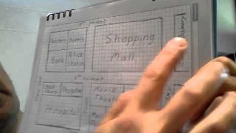 My neighborhood map video