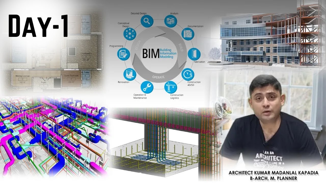 🟢Revit BIM Live Course for Professionals | Day -1 | Project Hierarchy ...