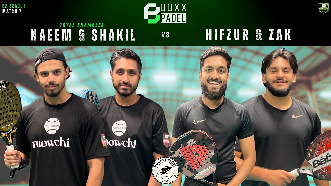 BOXX PADEL LEAGUE | Naeem/Shakil vs Hifzur/Zak | Highlights
