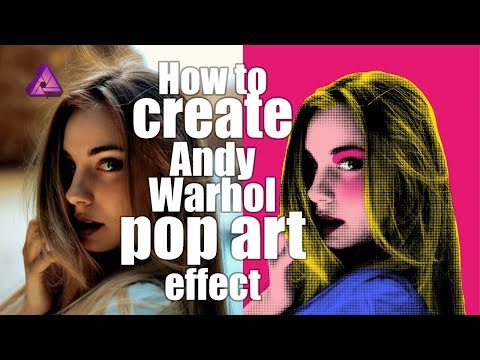 Affinity Photo Tutorial # | Create Andy Warhol style Pop Art effect