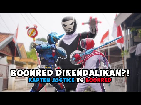 Boonboomger Jadi Jahat! dikendalikan Combatant D!!! Kapten Justice Menyelamatkan
