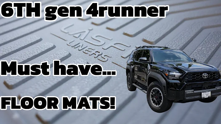 All-Weather Floor Mats for the 2025 Toyota 4Runner
