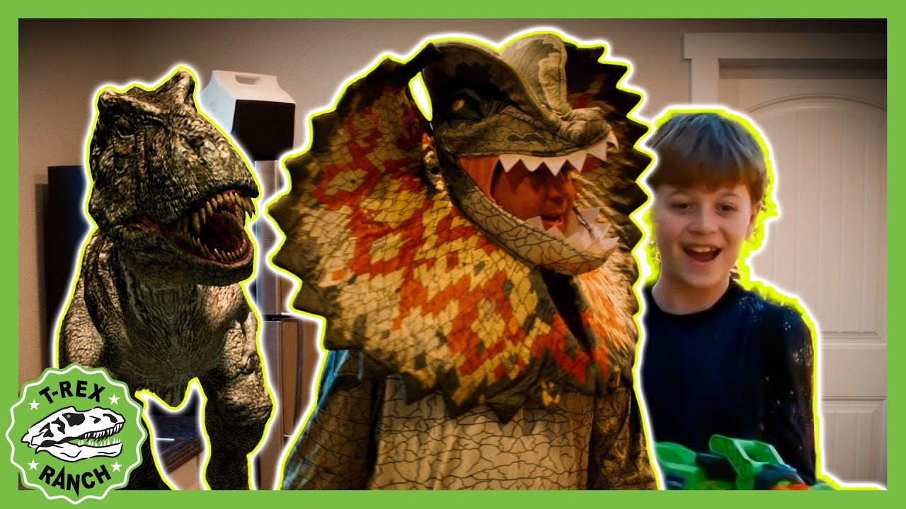 👻 Dinosaur Halloween TV 👻 | 🦖🦕 T-Rex Ranch Dinosaur Videos