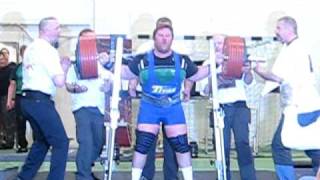 Audunn Jonsson Squats 390 Kg