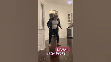 The Moment Her Water Broke 