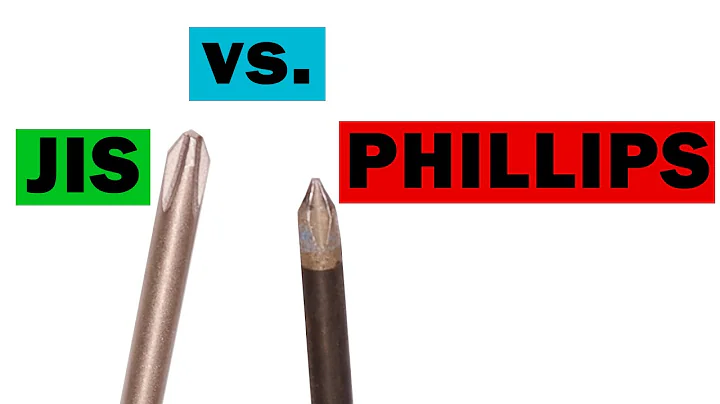 JIS Screw Driver VS Philips Head Screw Driver - Asian Hardware Must Have