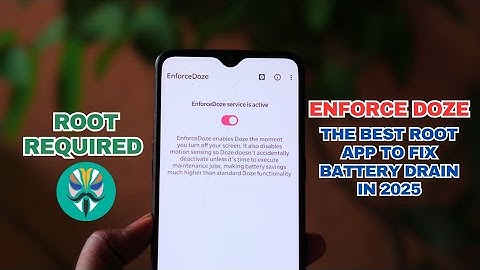 A Must-Have App for Rooted Android Users! | Enforce Doze 📲