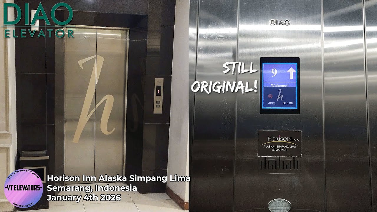 Original DIAO MRL Service Lift - Horison Inn Alaska Simpang Lima, Semarang