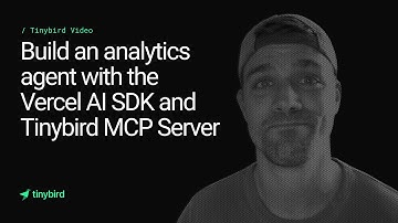 Build a CLI agent for analytics with the Vercel AI SDK and Tinybird MCP Server
