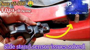 how to solve ola side stand sensor not working problem at home in just 5 min⚡ ways to bypass sensor