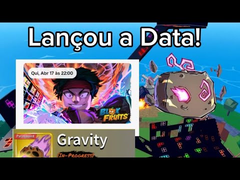 Blox fruits🍍 update gravity rework barrier rework e falcon rework minha ...