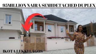 INSIDE 95MILLION NAIRA 4BEDROOM SEMI DETECTED DUPLEX