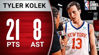 Knicks Rookie Tyler Kolek Hits GAME-WINNER In Summer League! 👏
