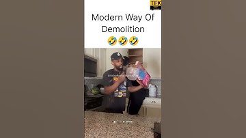modern way of demolition #shorts #funny #trending 🔥🔥🔥🔥