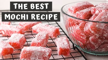 THE BEST MOCHI RECIPE | 5 Ingredients | Easy Recipe | Keeping It Relle