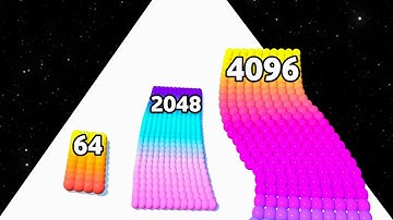 Canvas Run vs Layers Roll - All Level Gameplay (NOOB vs PRO vs HACKER) Satisfying Mobile Game