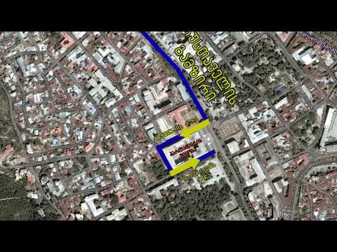 რუსთაველის გამზრის კვეთამდე ავტოსატრანსპორტო საშუალებებისთვის მოძრაობა დაკეტილია