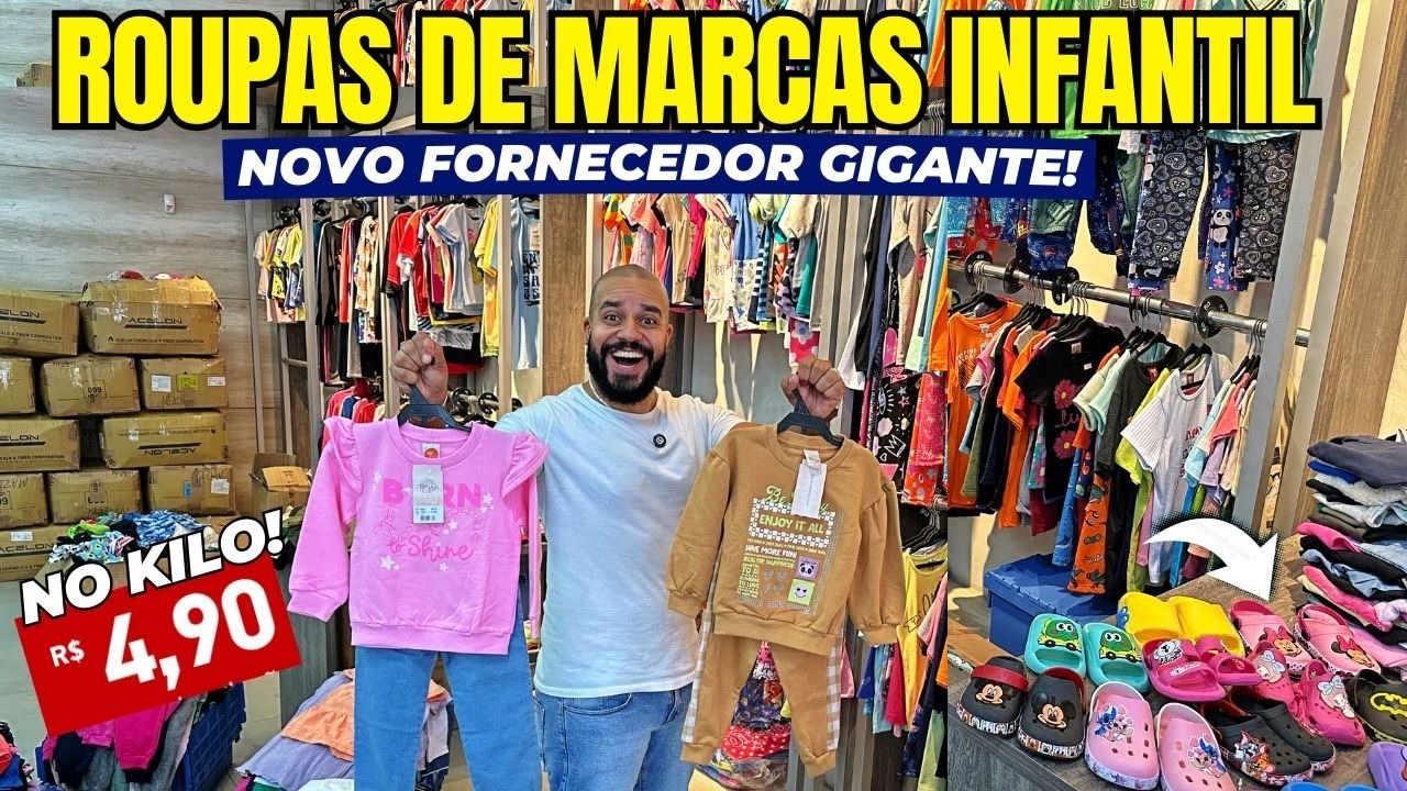 EU ACHEI | A MAIOR LOJA FÁBRICA ROUPAS Por R$4,90 MODA INFANTIL NO BRÁS ATACADO + BARATO 25 DE MARÇO