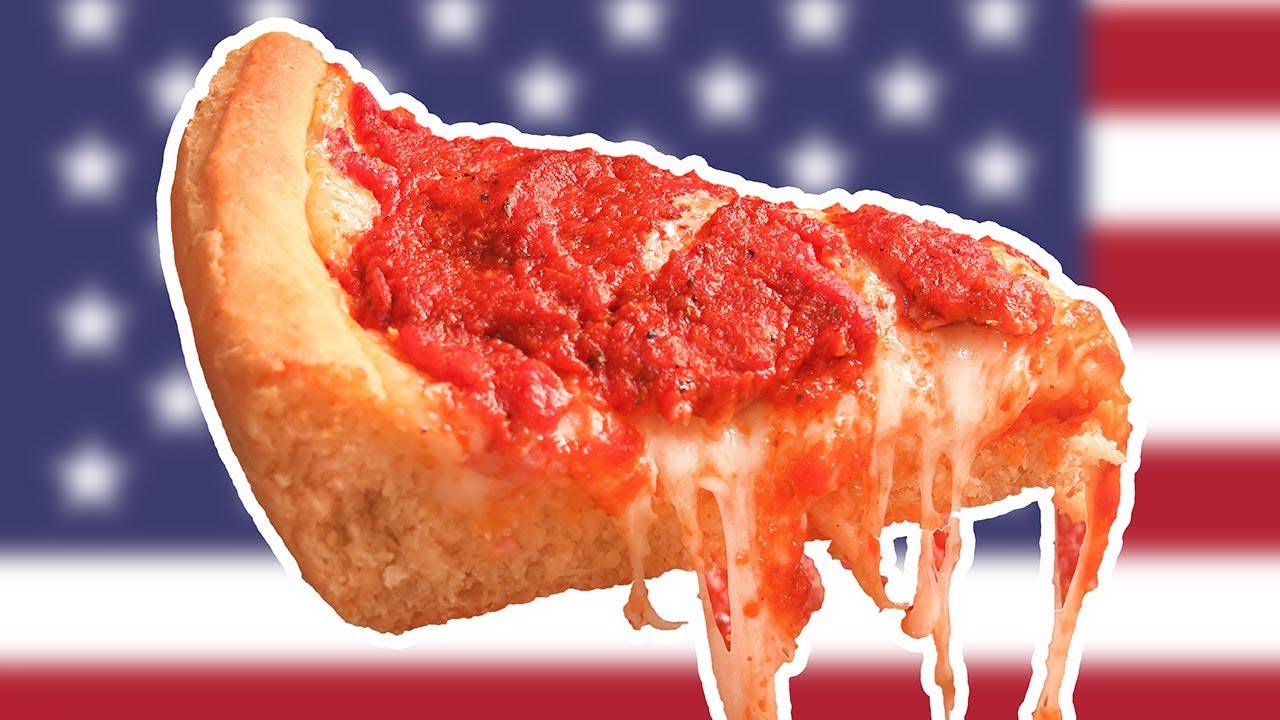 PIZZA estilo CHICAGO con Masa Casera Gruesa y Esponjosa