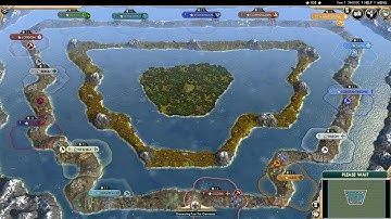 Civ 5 AI Only Timelapse: Secret Land