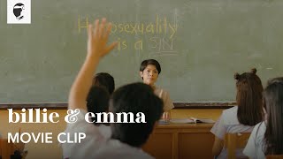 Queer student Billie makes a first impression at the Catholic girls school | Billie and Emma (2018)