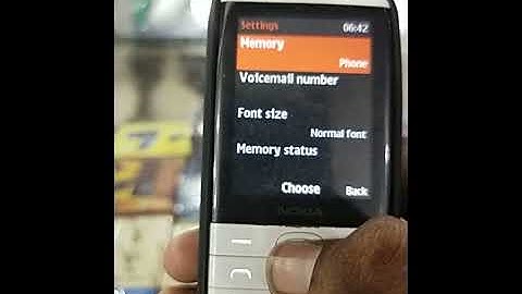 Nokia 5310 sim contacts view