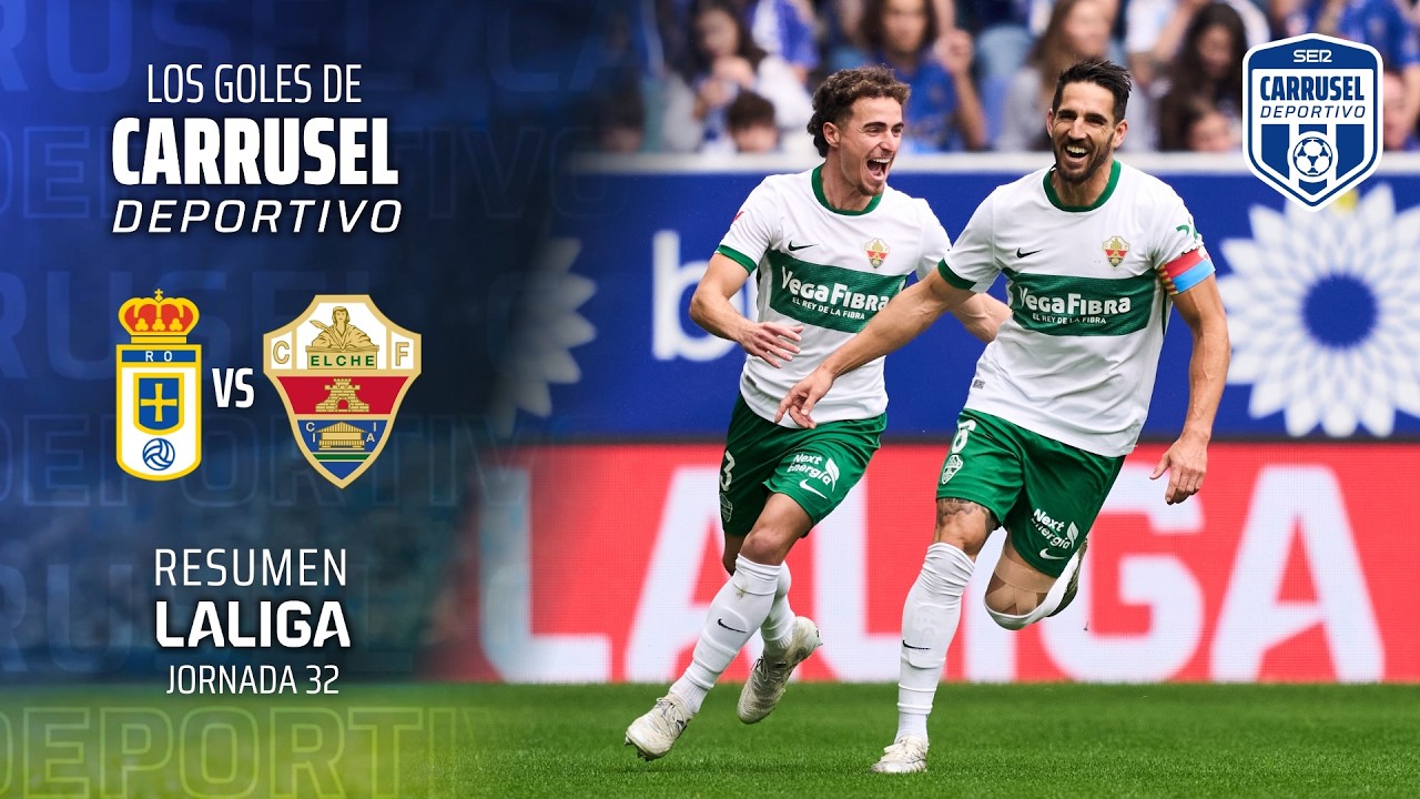 El equipo ilicitano hunde al Oviedo - Resumen de goles del Real Oviedo ...