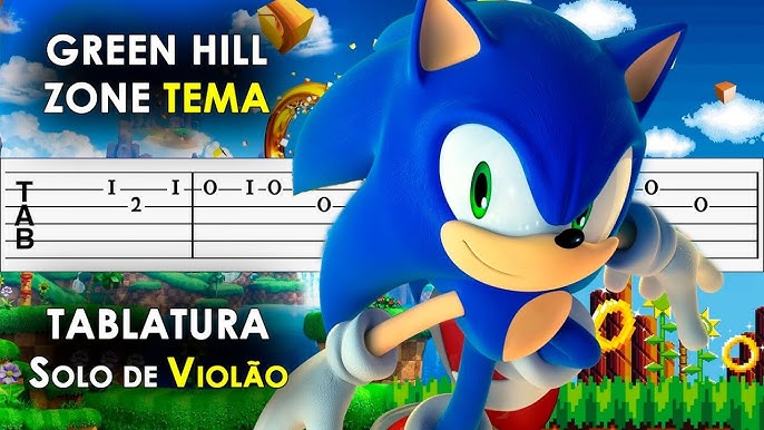 🏁Green Hill Zone - Sonic The Hedgehog Kalimba Tabs Letter & Number Notes  Tutorial 