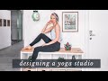 YOGA STUDIO DESIGN  |  yoga room decor  |  how to set up a yoga room