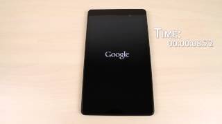ASUS Google Nexus 7 2013 boot up time screenshot 4