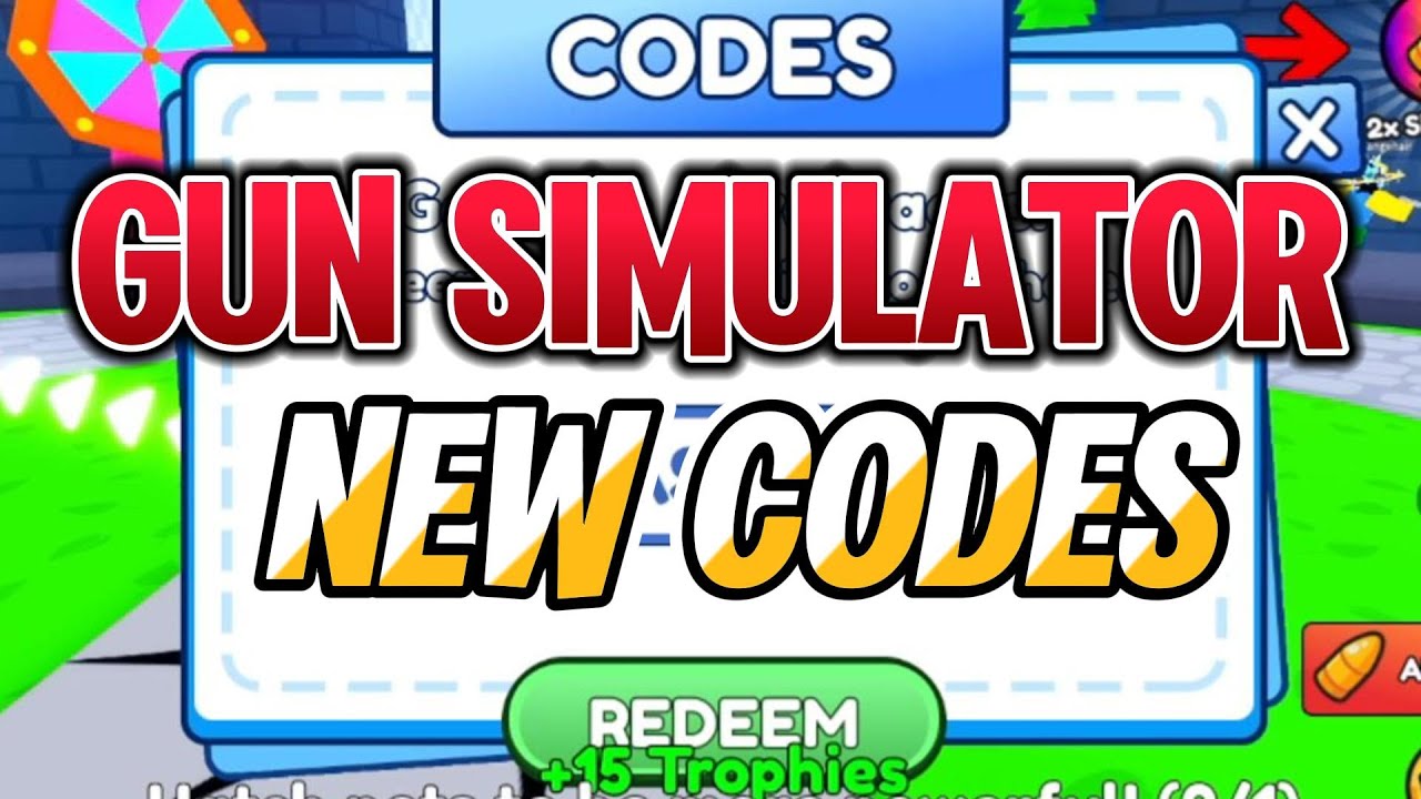 *NEW CODES* All Gun Simulator Working Codes for April 2025 - YouTube